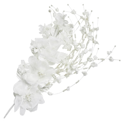 Vintage Bridal Floral Cascade Spray