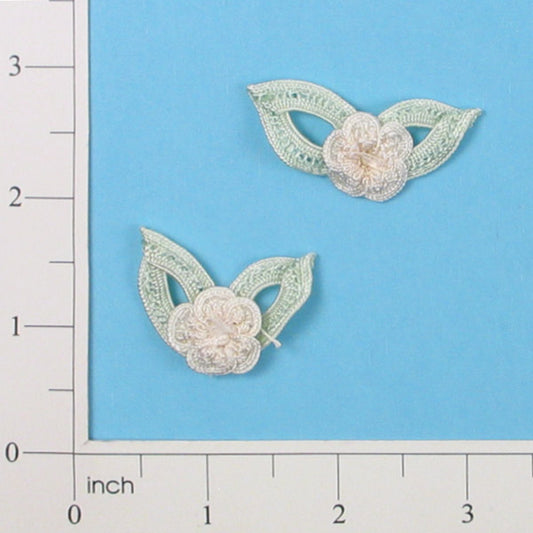 Mini Fleurette Applique/Patch Pack of 2