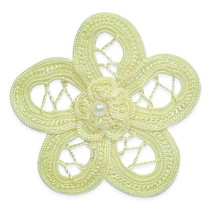 Fleurette Circle Applique