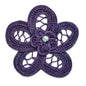 Fleurette Circle Applique