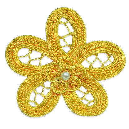 Fleurette Circle Applique