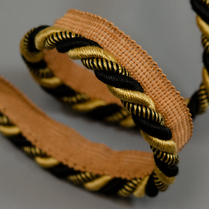 3/8" Conso Twisted Lip Cord Trim  (Sold by the Yard)