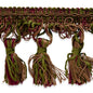 Conso Multicolored Tassel Fringe Trim (Sold by the Yard)