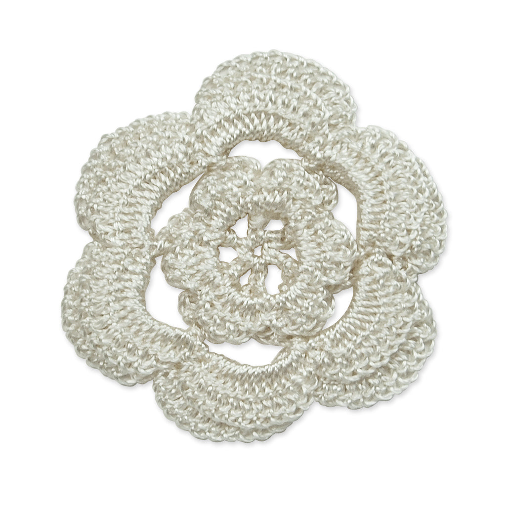 Beatrice Crochet Doily (Sold by the Yard)