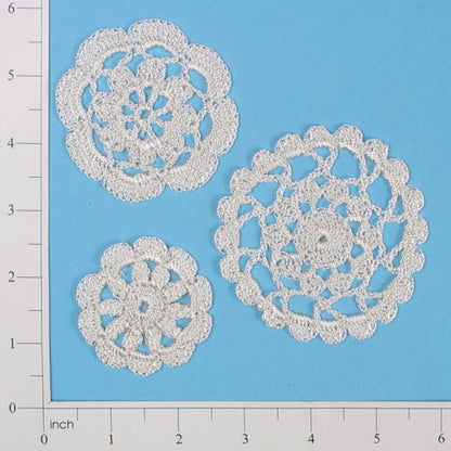 Deirdra Crochet Doily 3 Pack