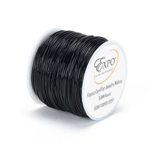 Elastic Stretch String Cord for Jewelry Making 0.6mm, in 100m Spool