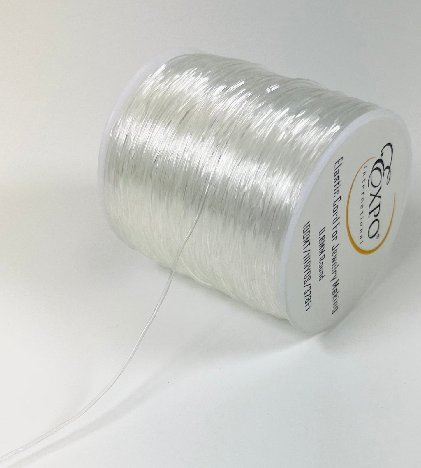 Elastic Stretch String Cord for Jewelry Making 0.8mm, in 100m Spool