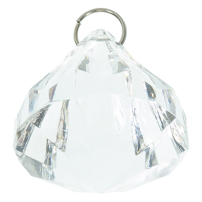 Acrylic Crystal Diamond Shaped Pendant (Pack of 6
)