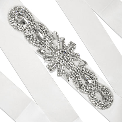 Rhinestone Belt   - Crystal