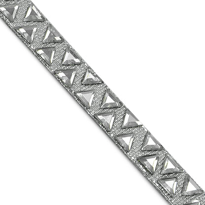 3/8" Small Diamond Hot Fix Rhinestone Banding Trim (Sold by the Yard)