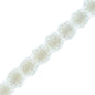 Dimensional Flower Sequin Trim (1/2") (Sold by the Yard)