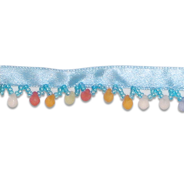 Beaded Marble Fringe Trim  (Sold by the Yard)