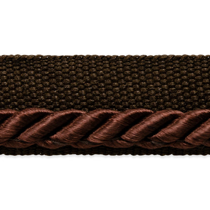 Ebony 1/8" Twisted Lip Cord Trim (Sold by the Yard)