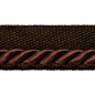 Ebony 1/8" Twisted Lip Cord Trim (Sold by the Yard)