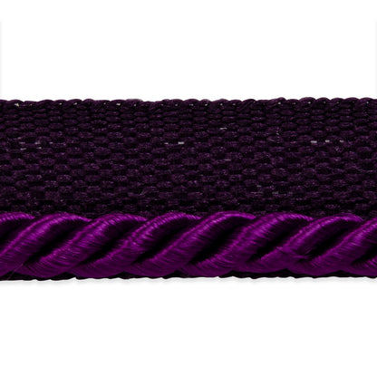 Ebony 1/8" Twisted Lip Cord Trim (Sold by the Yard)