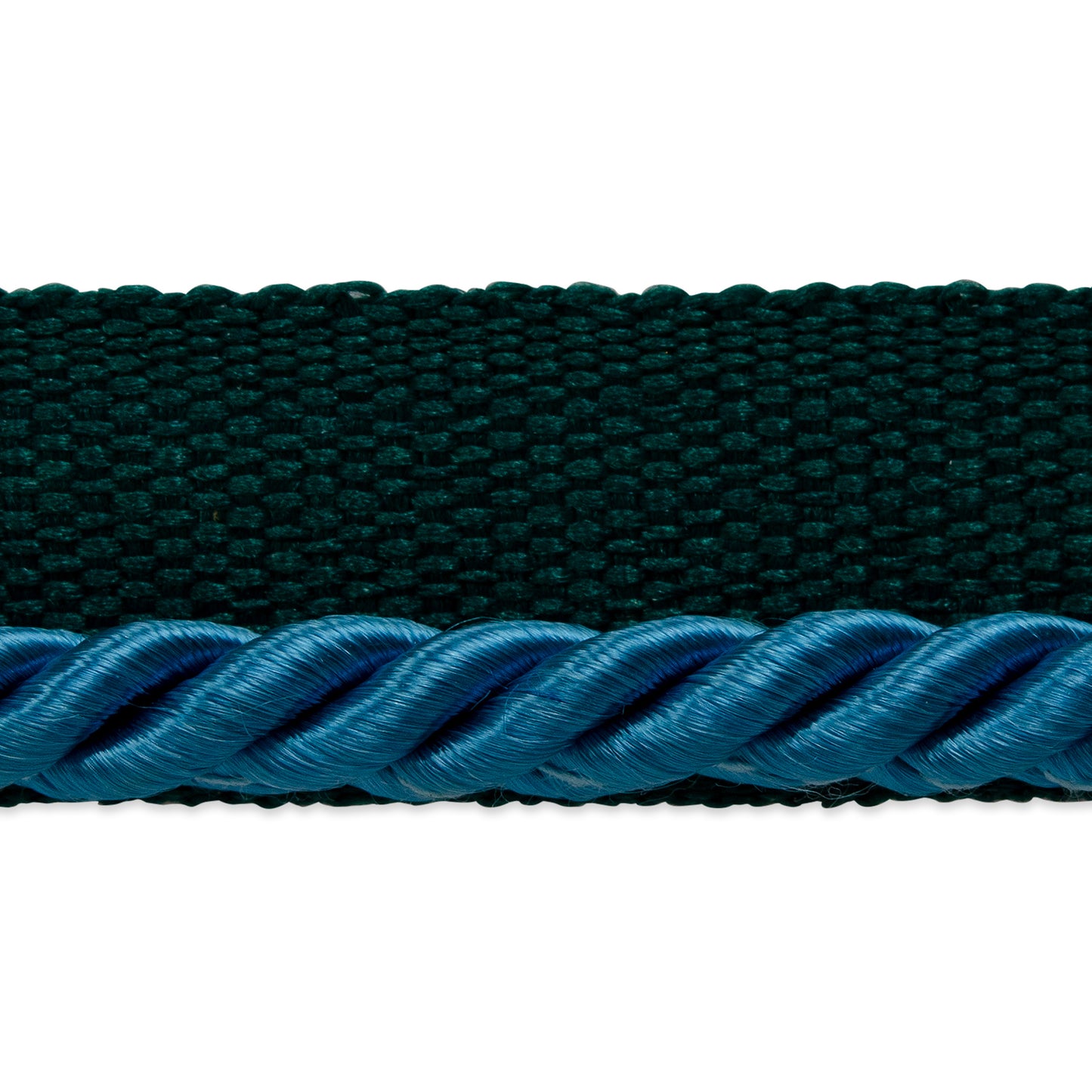 Ebony 1/8" Twisted Lip Cord Trim (Sold by the Yard)