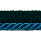 Ebony 1/8" Twisted Lip Cord Trim (Sold by the Yard)