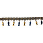 Fiber Tassel Fringe Trim  (Sold by the Yard)