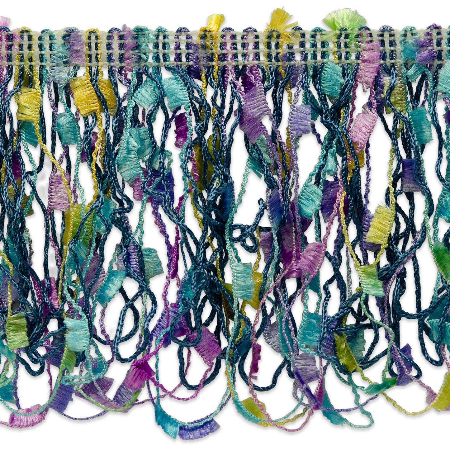 Fiber Patch Fringe Trim  (Sold by the Yard)