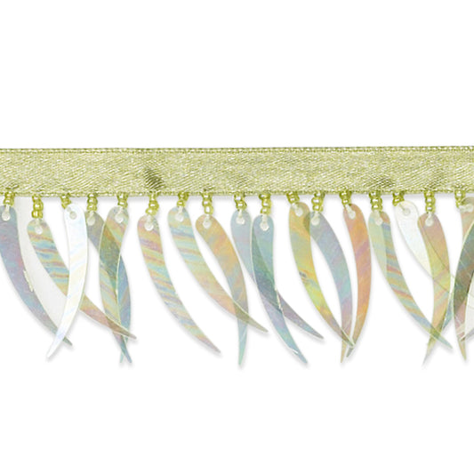 Tusk Sequin Fringe Trim     (Sold by the Yard)