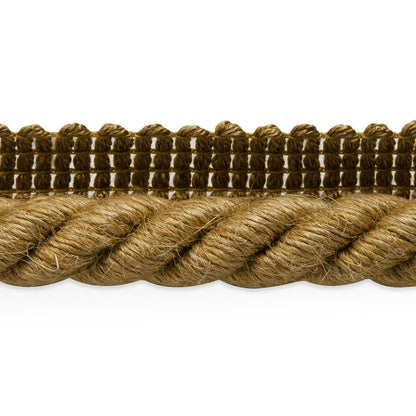 Natasha 1/2" Natural Fiber Twisted Lip Cord Trim (Sold by the Yard)