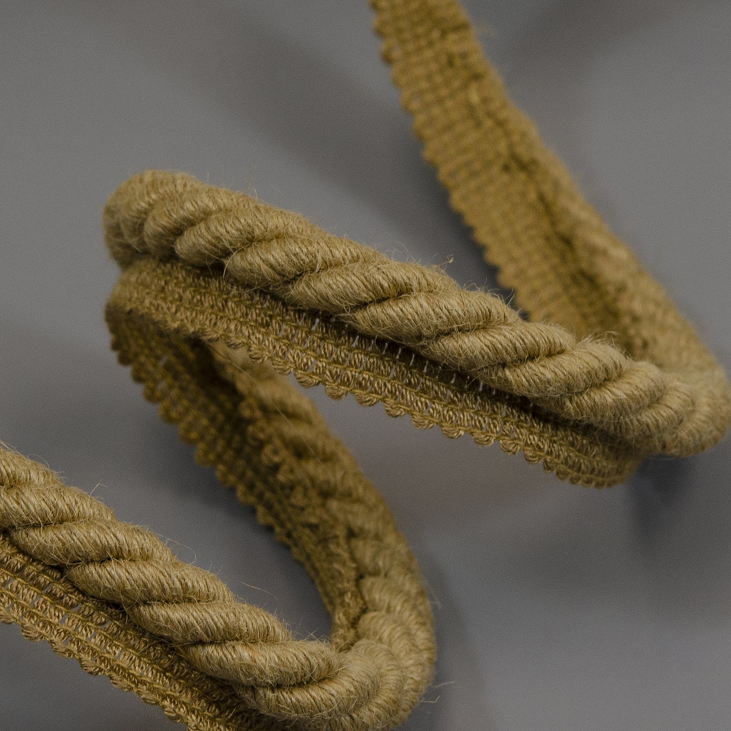 Natasha 1/2" Natural Fiber Twisted Lip Cord Trim (Sold by the Yard)