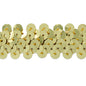 2 Row Metallic Stretch Sequin Trim (7/8") (Sold by the Yard)