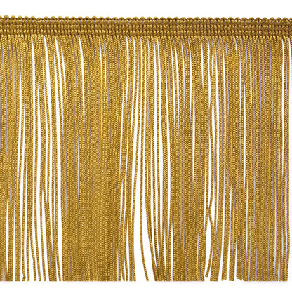 6" Chainette Fringe Trim, Polyester, Decorative, Versatile for Costumes (Sold by the Yard)