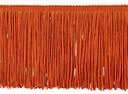 6" Chainette Fringe Trim, Polyester, Decorative, Versatile for Costumes (Sold by the Yard)