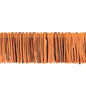 2" Multicolor Chainette Fringe Trim, Decorative, Versatile for Costumes
 (Sold by the Yard)