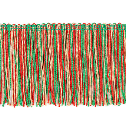 4" Multicolor Chainette Fringe Trim (Sold by the Yard)