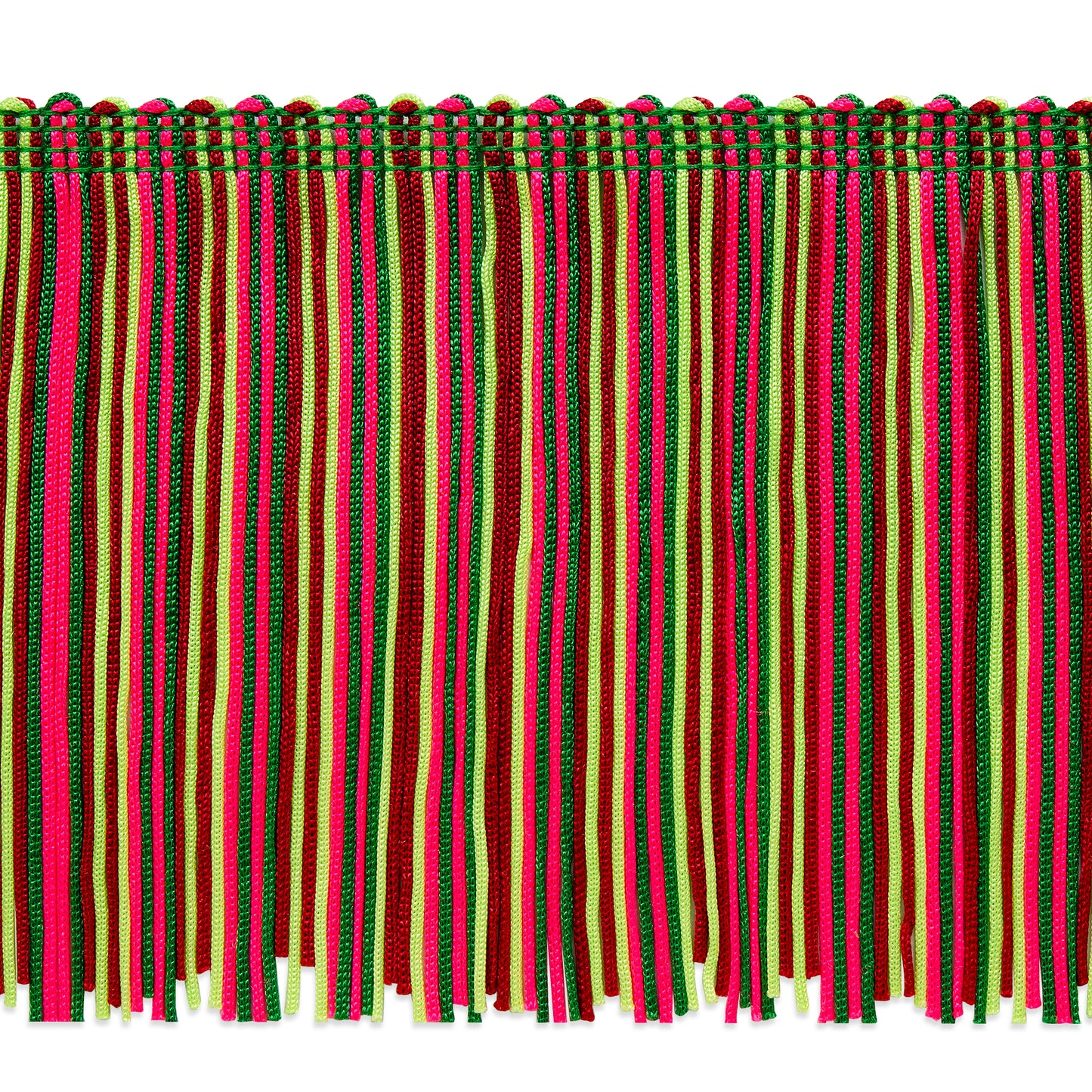 4" Multicolor Chainette Fringe Trim (Sold by the Yard)