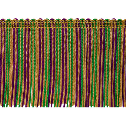 4" Multicolor Chainette Fringe Trim (Sold by the Yard)