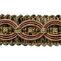 Collette Woven Braid Circle Trim      (Sold by the Yard)