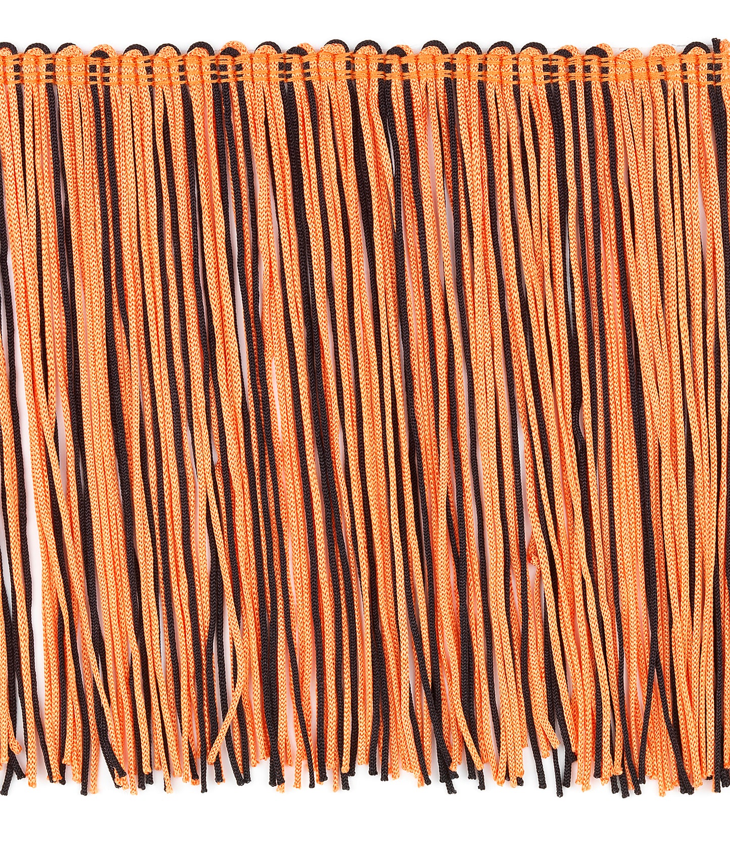 6" Multicolor Chainette Fringe Trim, Decorative, Versatile for Costumes (Sold by the Yard)