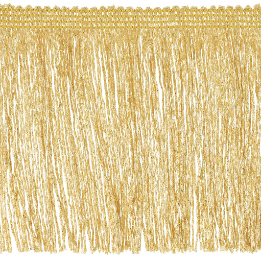 6" Glitter Chainette Fringe, Polyester, Decorative, Versatile for Costumes
 (Sold by the Yard)