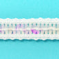 Zali Single Row Sequin with Sparkle Edge Trim  (Sold by the Yard)