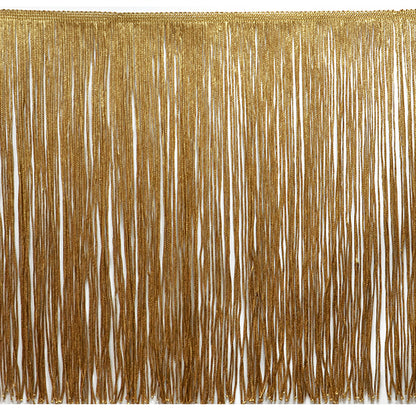 12" Chainette Fringe Trim, Polyester, Decorative, Versatile for Costumes (Sold by the Yard)