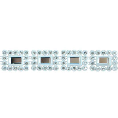 Glass Rhinestone Trim (Sold by the Yard)