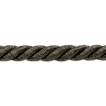 Holly 3/8" Metallic Twisted Cord Trim (Sold by the Yard)