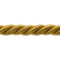 Holly 3/8" Metallic Twisted Cord Trim (Sold by the Yard)