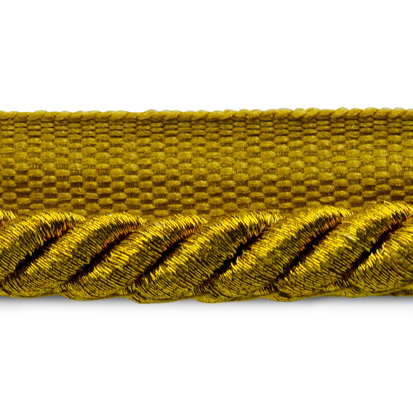 Gloria 1/4" Metallic Twisted Lip Cord Trim (Sold by the Yard)