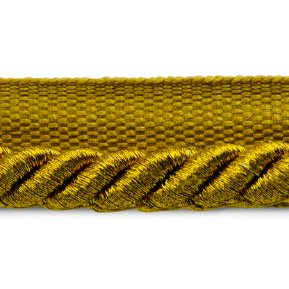 Gloria 1/4" Metallic Twisted Lip Cord Trim (Sold by the Yard)