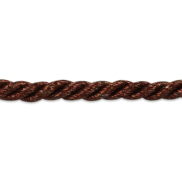 Phoenix 1/8" Metallic Twisted Cord Trim (Sold by the Yard)