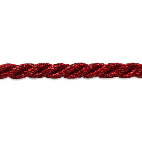 Phoenix 1/8" Metallic Twisted Cord Trim (Sold by the Yard)