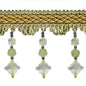 Jaina Bead Fringe Trim (Sold by the Yard)