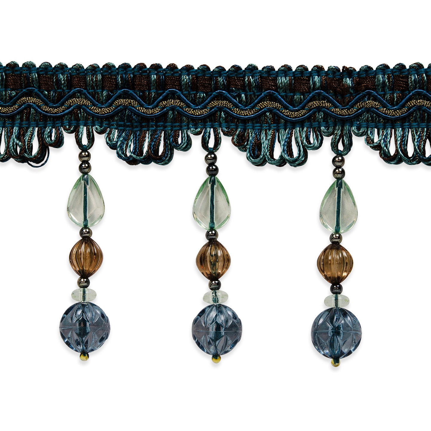 Tessa Bead Fringe Trim (Sold by the Yard)