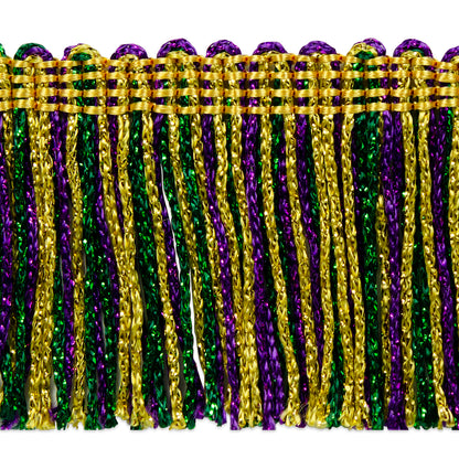 2" Metallic Chainette Fringe Trim  (Sold by the Yard)