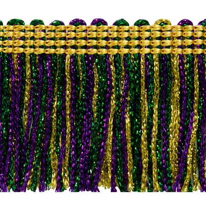 2" Metallic Chainette Fringe Trim  (Sold by the Yard)