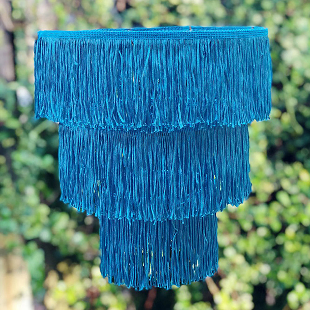 2" Metallic Chainette Fringe Trim  (Sold by the Yard)